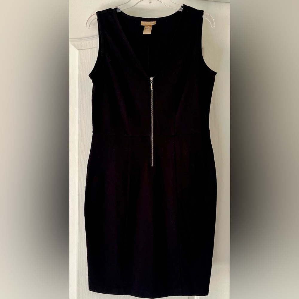 Miss Tina Black Tank Zip Dress by Tina Knowles
